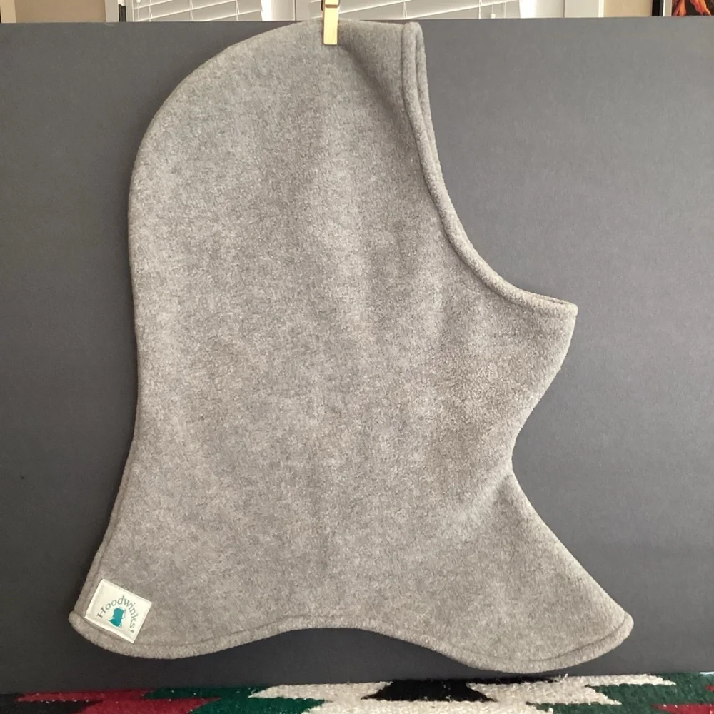 Vintage hoodwinks balaclava fleece hat made in USA